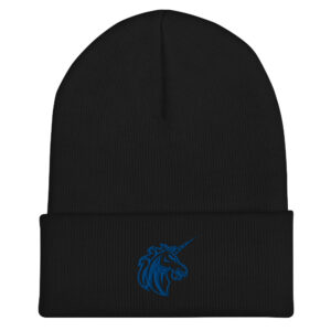 Cuffed NB Unicorns Beanie